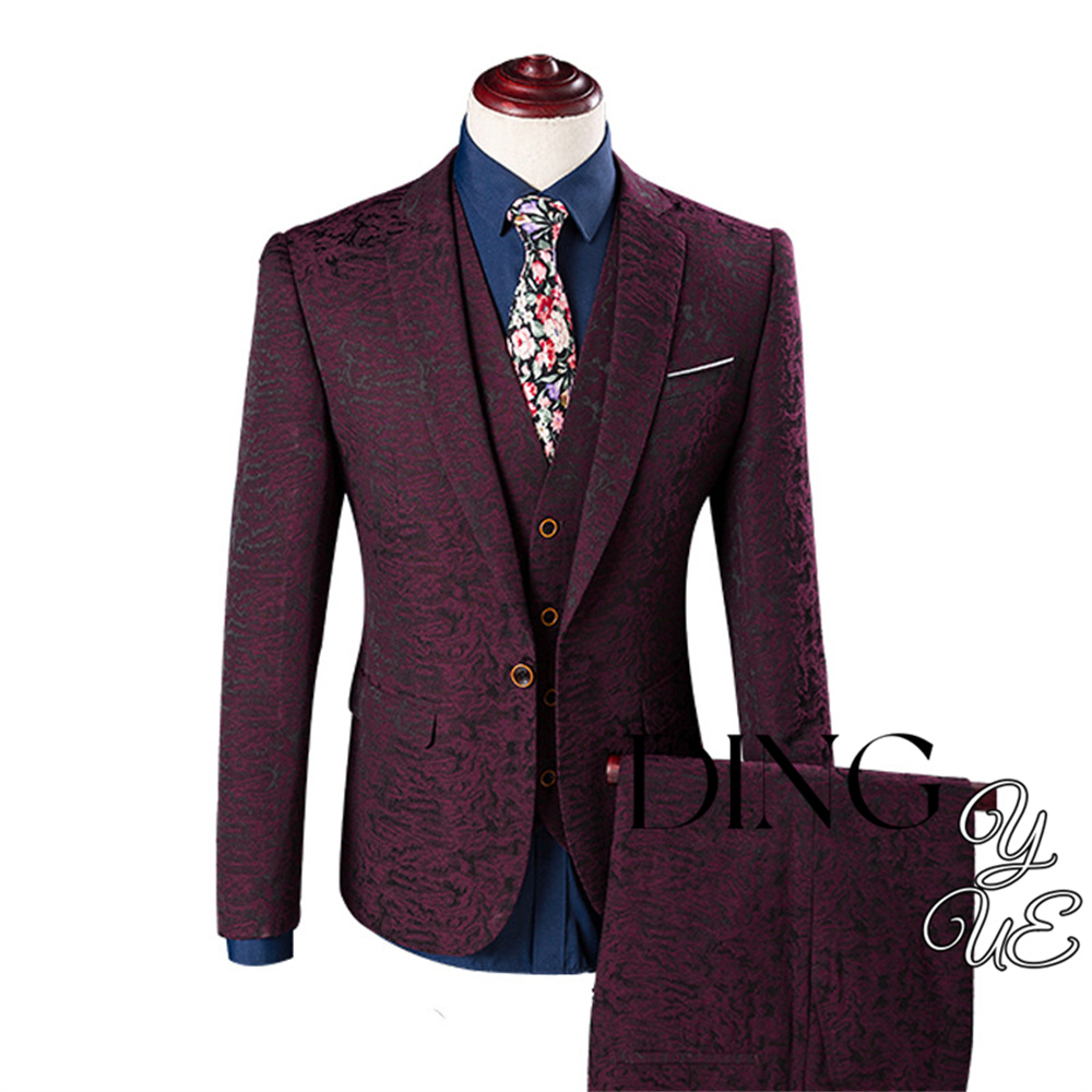 Mens Grooming Brand - Setelan Jas Blazer Rompi Celana Merek