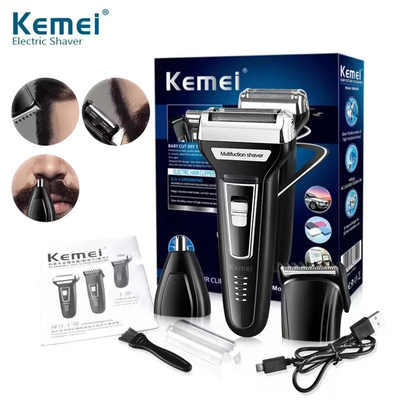 Men'S Grooming Boxes - Kemei Multi-Fungsional Tahan Air 3 In