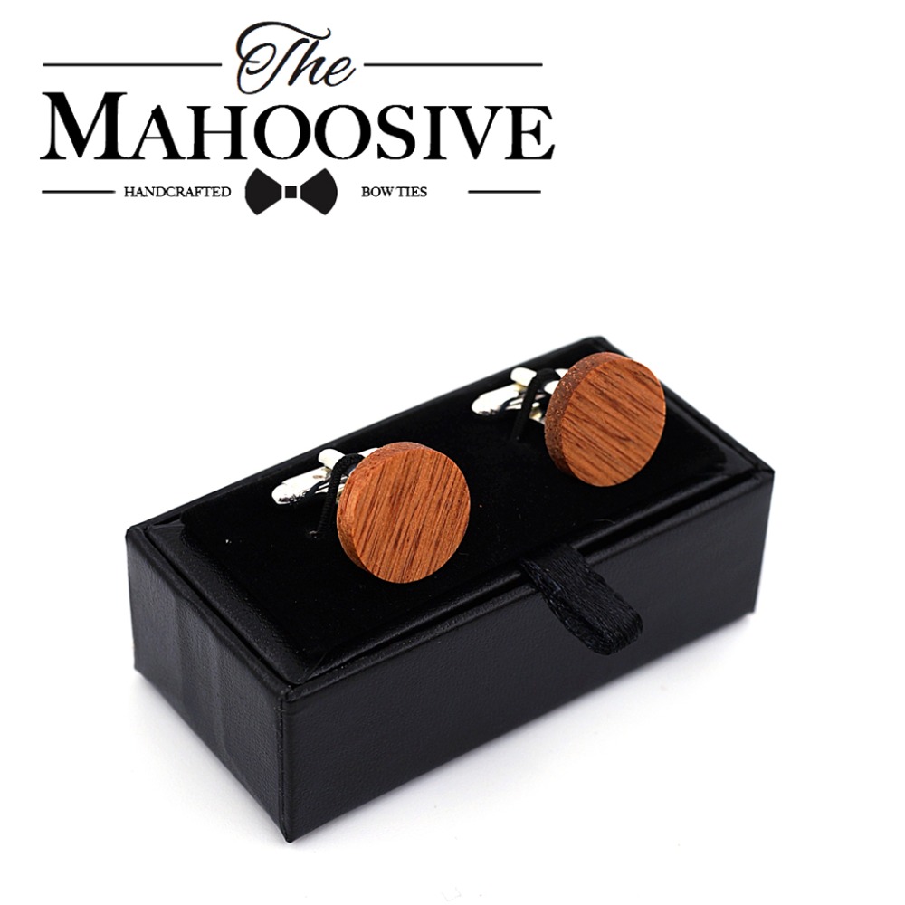 Men'S Grooming Boxes - Makoklusif Kancing Manset Kayu Kancing Manset