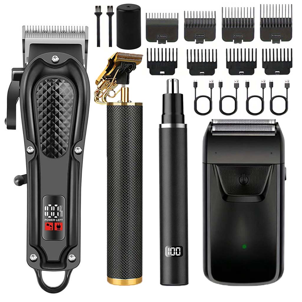Men'S Grooming Guide - Set Alat Cukur & Pemangkas Rambut