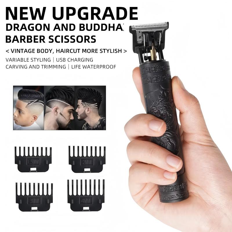 Men'S Grooming Guide - T9 Pemangkas Jenggot Tanpa Kabel Alat