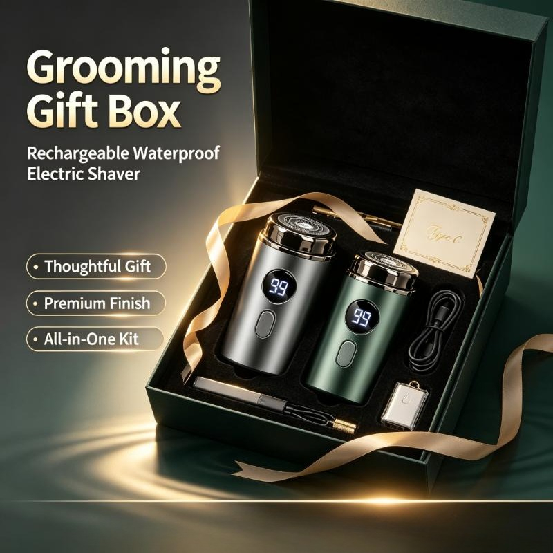 Men'S Grooming Boxes - Pemangkas Rambut Elektrik Tahan Air yang