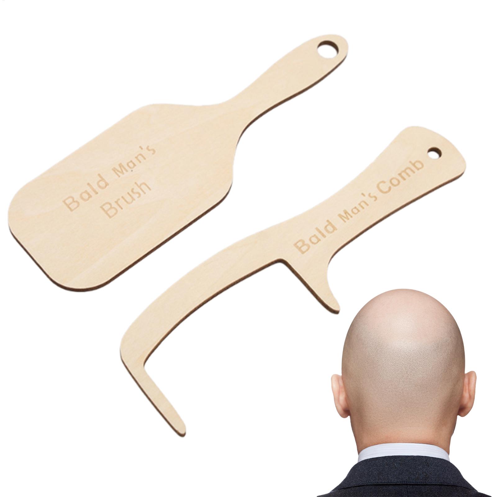Men'S Grooming Gifts - 2pcs Alat Perawatan Rambut Pria Botak