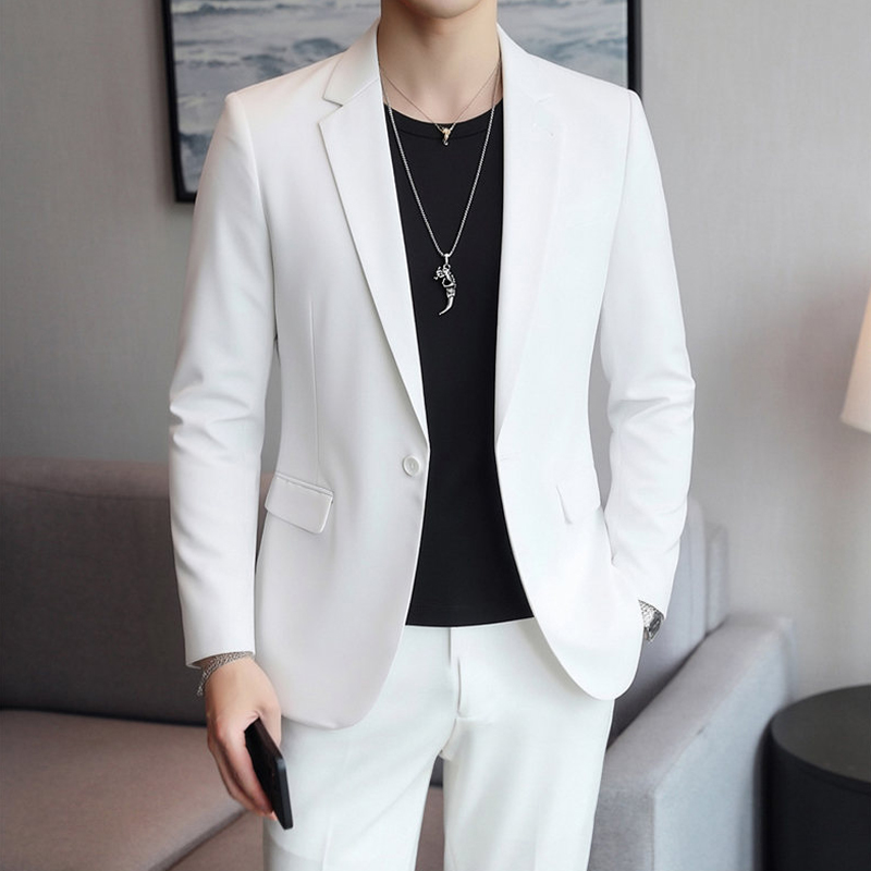 Blazer Pria Kasual Bisnis Warn - Mens Grooming Brand ulasan dan harga