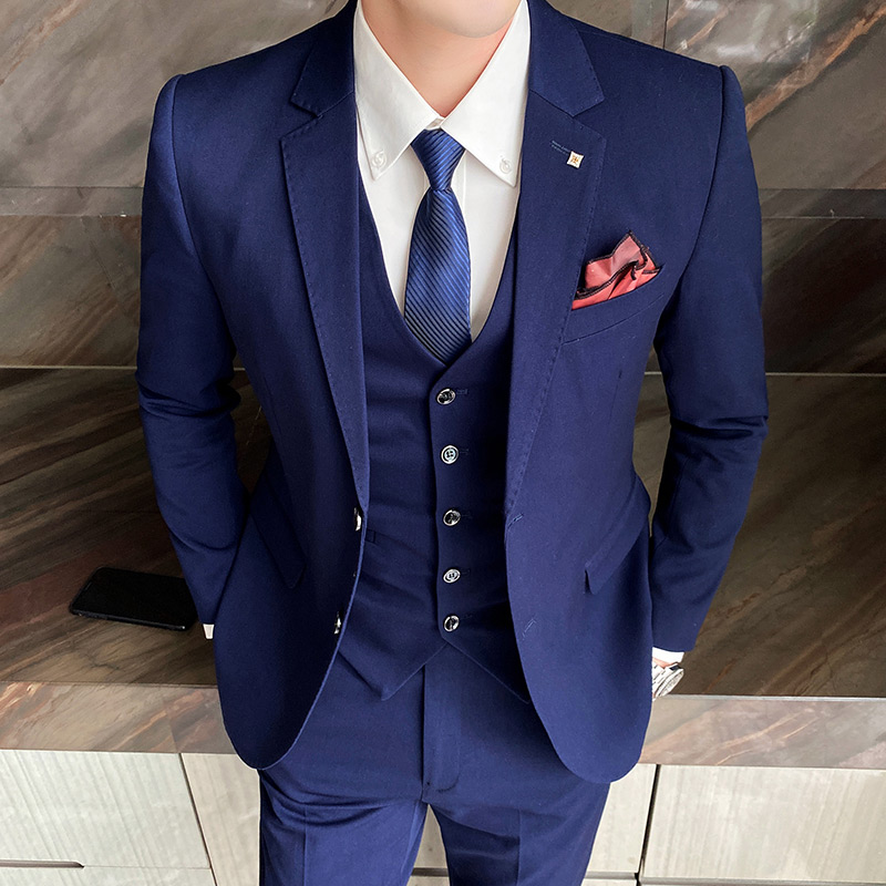 (Jaket + Rompi + Celana) Gaun  - Mens Grooming Brand ulasan dan harga