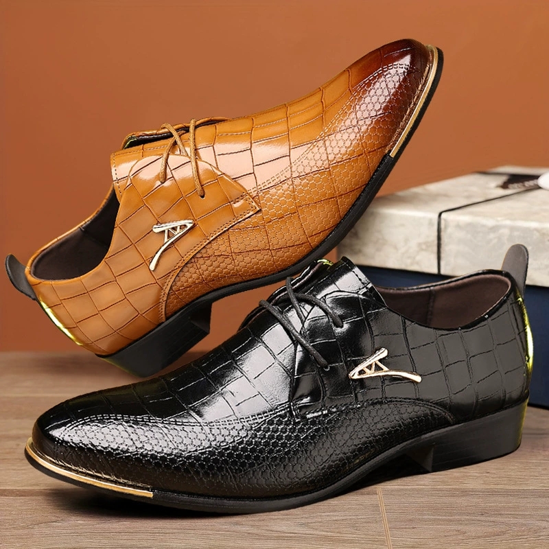 Sepatu Kulit PU Fashion Pria S - Men'S Grooming And Style ulasan dan harga