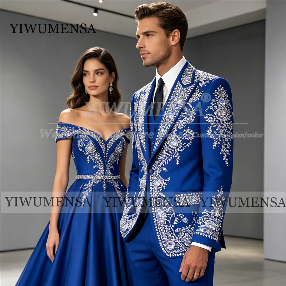 Jas Pria Mewah Berhias Kristal - Men'S Grooming And Style ulasan dan harga