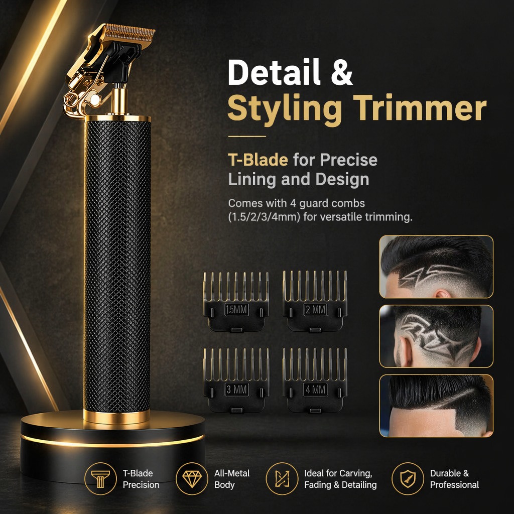 Set Alat Cukur & Pemangkas Ram - Men'S Grooming Guide ulasan dan harga