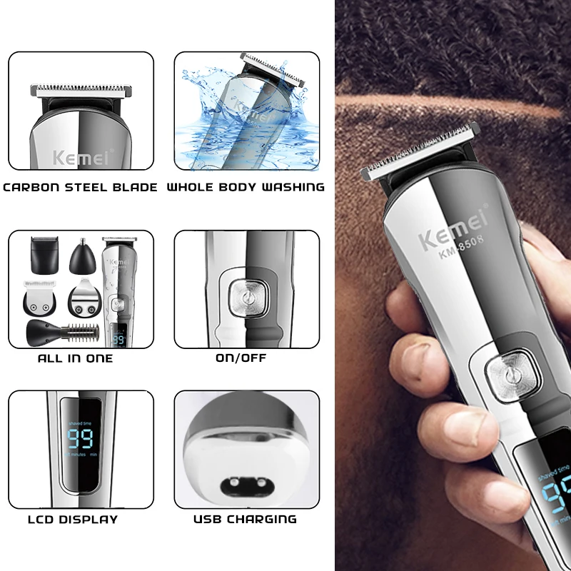 Kemei Alat Cukur Rambut Jenggo - Men'S Grooming Boxes ulasan dan harga