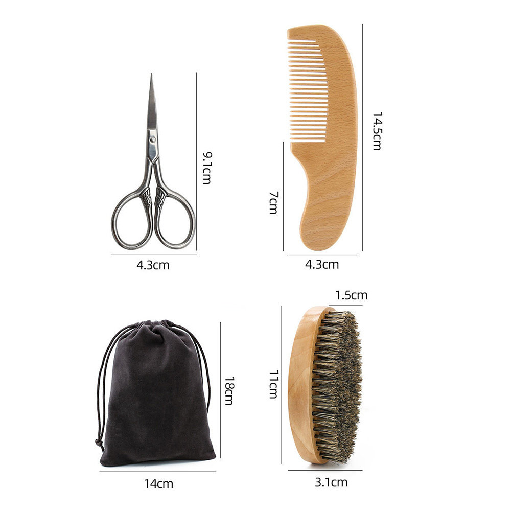 1Set Set Penata Rambut Jenggot - Men'S Grooming And Style ulasan dan harga